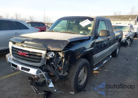 2003 GMC Sierra 1500 Sle из США, поврежденный, VIN 2GTEK19T931331168
